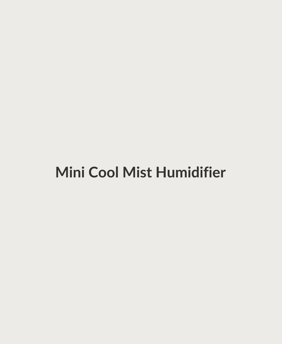 Mini Cool Mist Humidifier