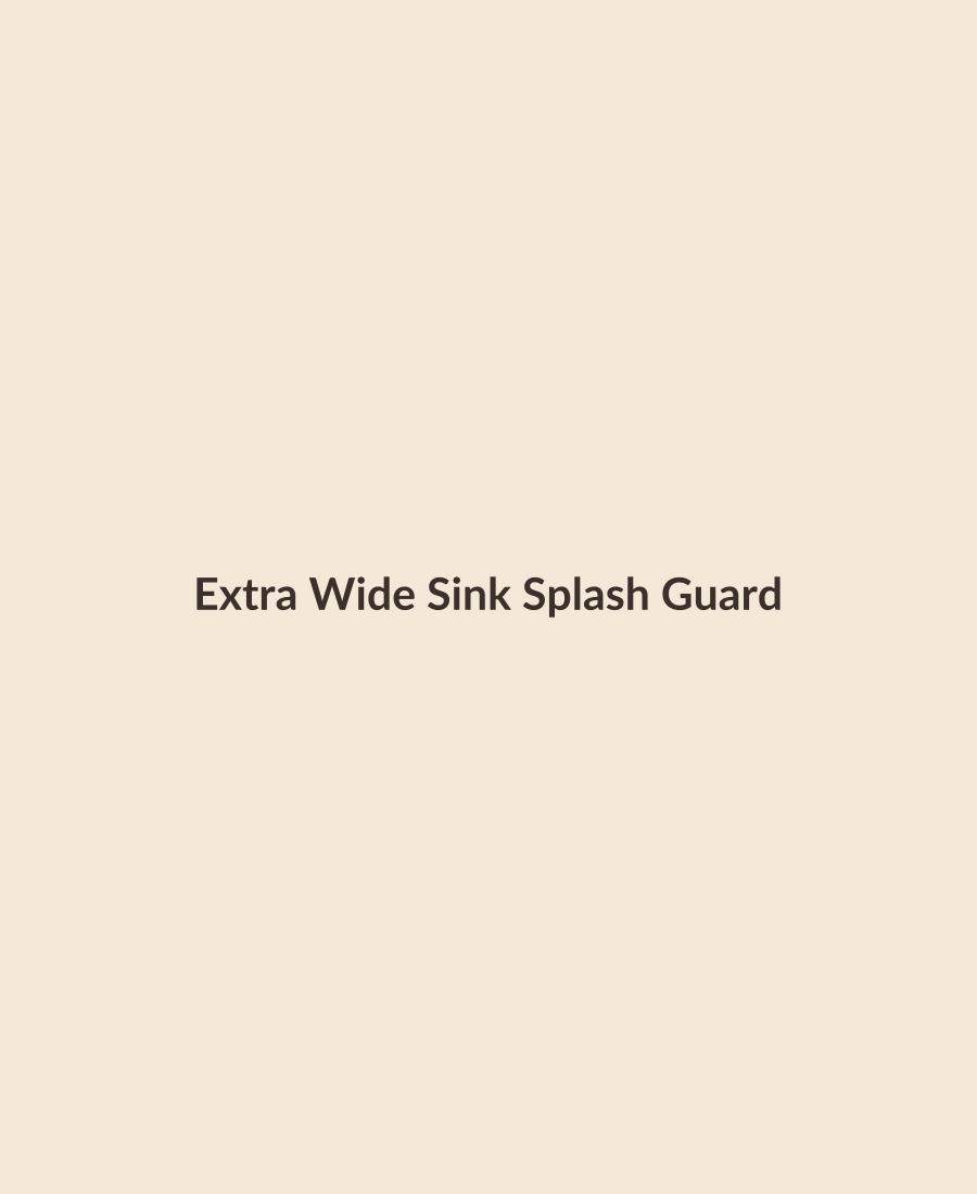 Extra Wide Sink Splash Guard