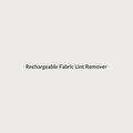 Rechargeable Fabric Lint Remover