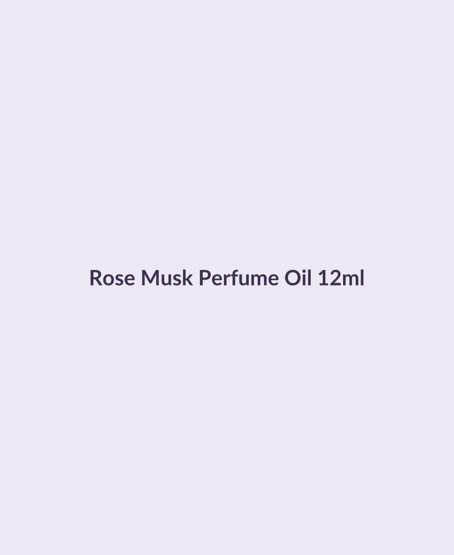 Rose Musk Perfume Oil 12ml