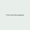 5 Tier Coat & Shoe Organizer