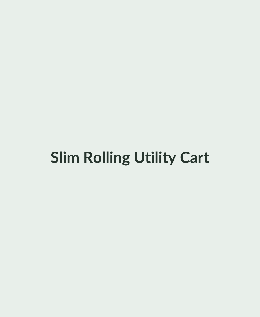 Slim Rolling Utility Cart