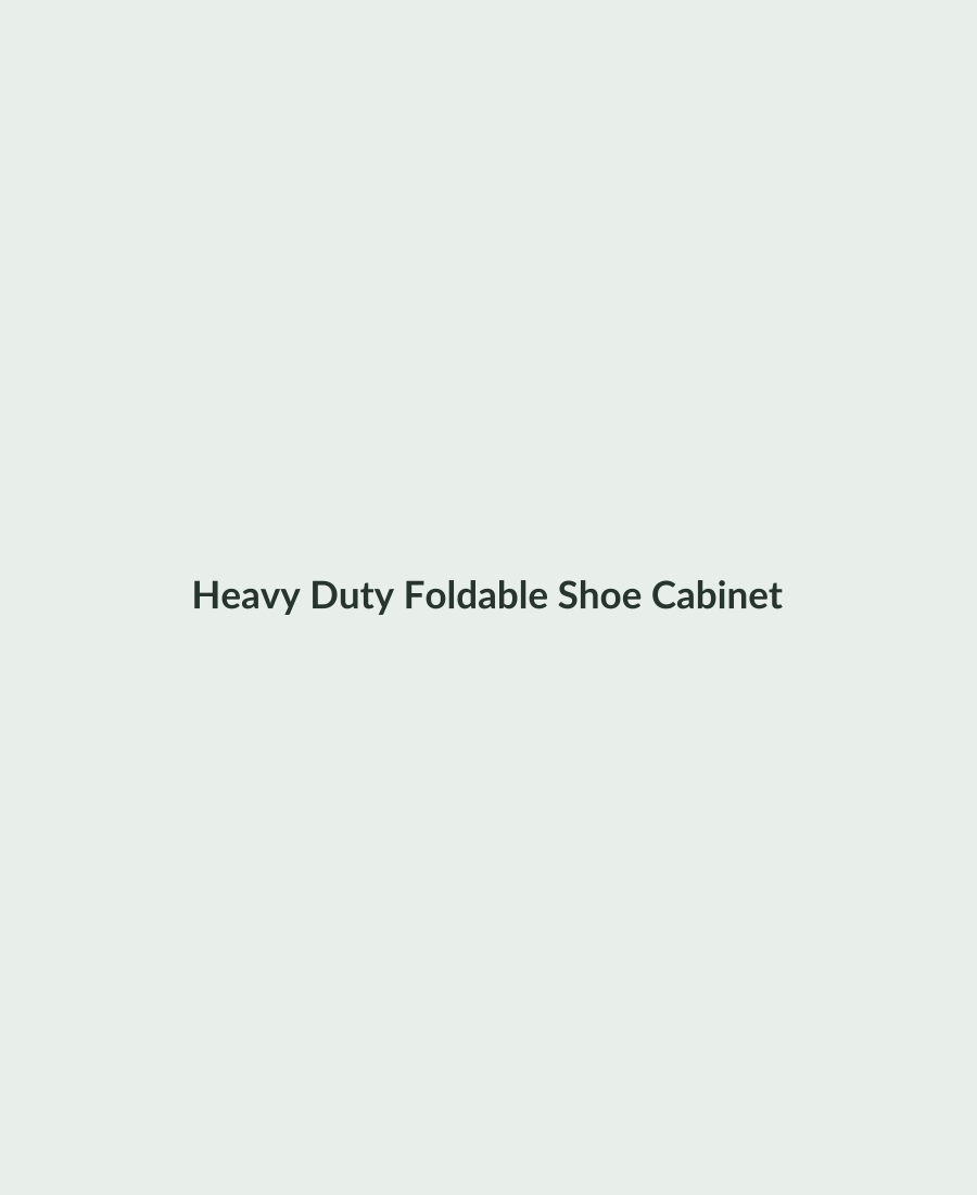 Heavy Duty Foldable Shoe Cabinet